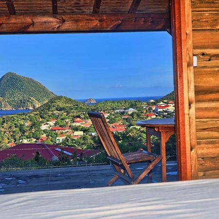 Ti Kaz Anoli Cottage En Bois Avec Vue Sur La Baie Terre-de-Bas Экстерьер фото