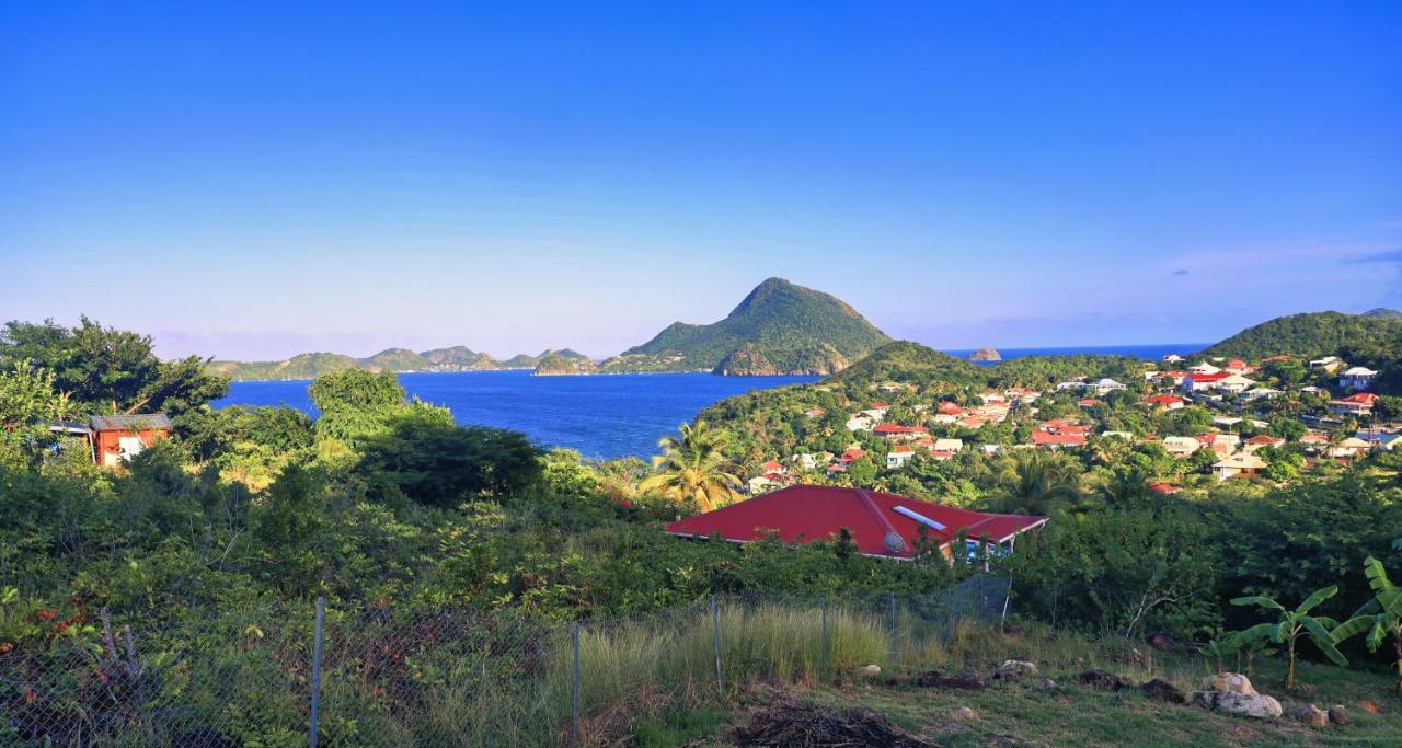 Ti Kaz Anoli Cottage En Bois Avec Vue Sur La Baie Terre-de-Bas Экстерьер фото
